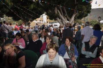 Lección escolar en el pregón de San Roque (Foto TF)